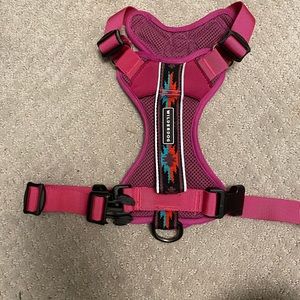 Pink dog harness, wilderdog brand, size M